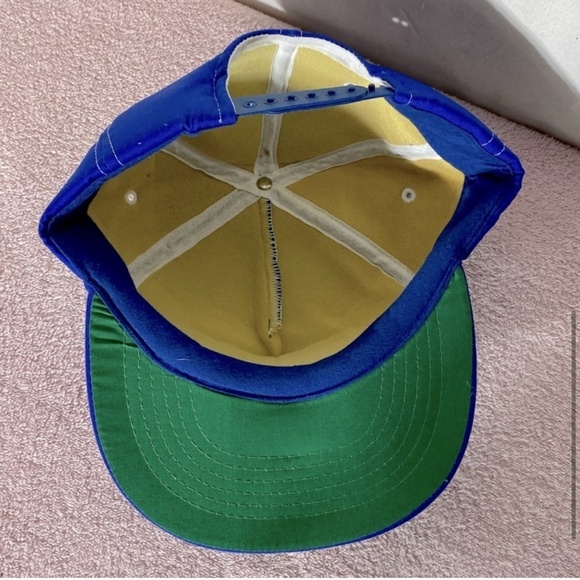 Vintage Blue Oddfellows Foam Trucker Hat - Picture 6 of 9